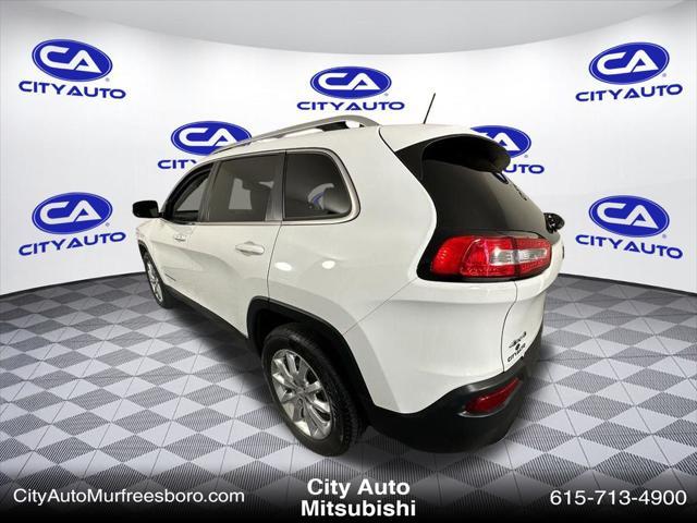 used 2017 Jeep Cherokee car, priced at $19,770