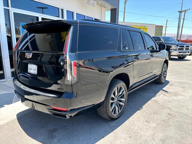 used 2022 Cadillac Escalade ESV car, priced at $95,495