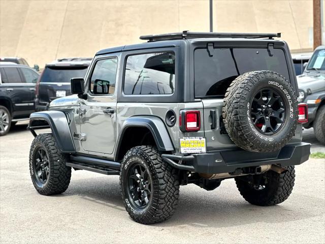 used 2020 Jeep Wrangler car, priced at $27,999