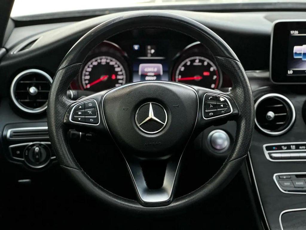 used 2018 Mercedes-Benz C-Class car, priced at $17,495