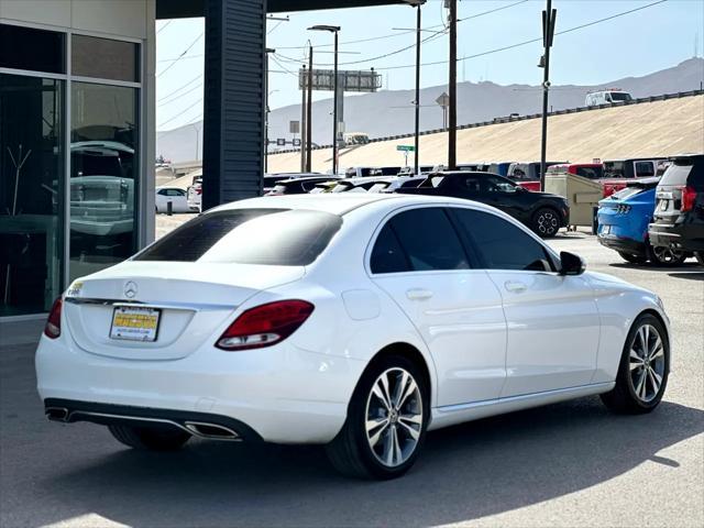 used 2018 Mercedes-Benz C-Class car, priced at $17,495