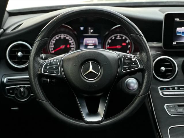 used 2018 Mercedes-Benz C-Class car, priced at $17,495