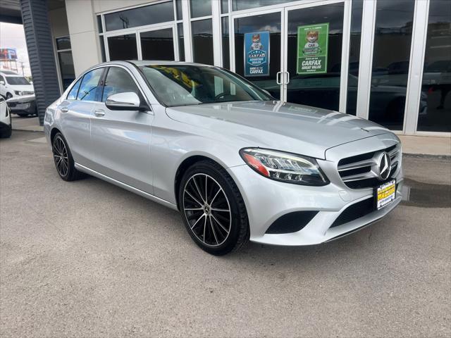 used 2021 Mercedes-Benz C-Class car, priced at $30,999