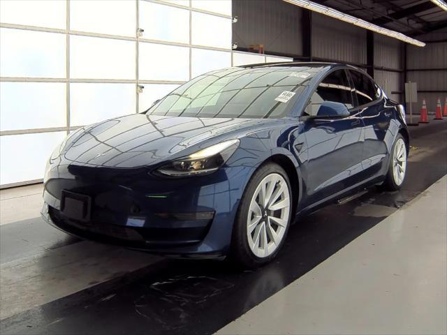 used 2021 Tesla Model 3 car, priced at $25,495