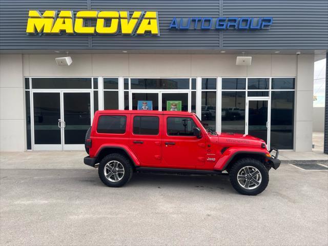 used 2018 Jeep Wrangler Unlimited car, priced at $28,999