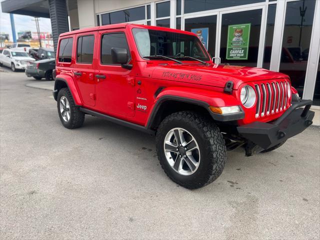 used 2018 Jeep Wrangler Unlimited car, priced at $28,999