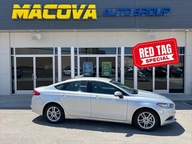 used 2018 Ford Fusion car, priced at $16,999