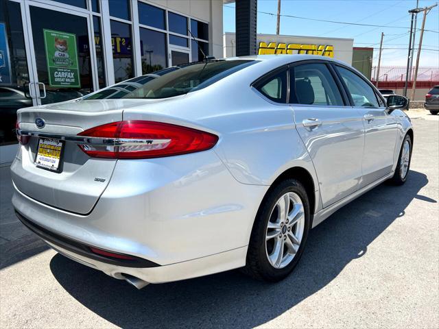 used 2018 Ford Fusion car, priced at $18,495