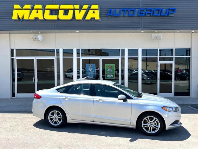 used 2018 Ford Fusion car, priced at $18,495