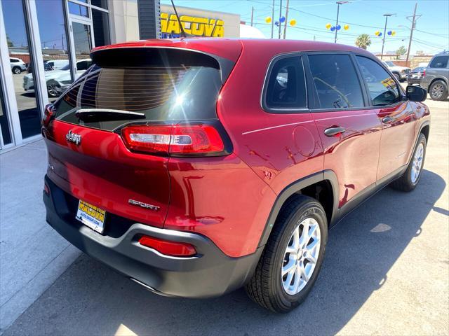 used 2017 Jeep Cherokee car, priced at $14,999