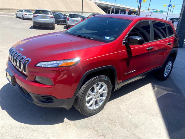 used 2017 Jeep Cherokee car, priced at $14,999