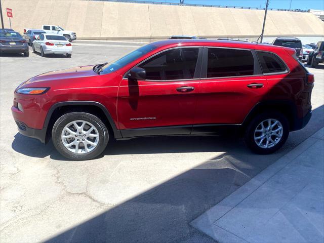 used 2017 Jeep Cherokee car, priced at $14,999