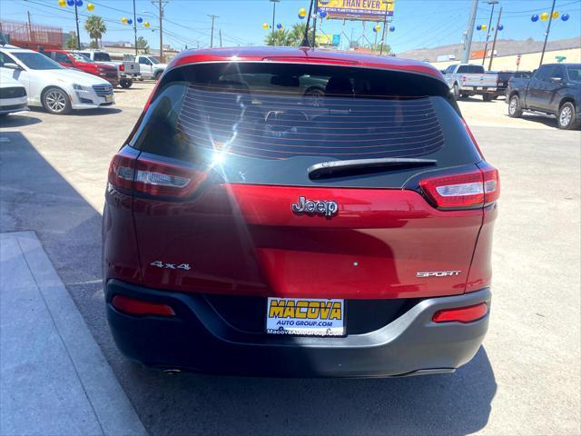 used 2017 Jeep Cherokee car, priced at $14,999