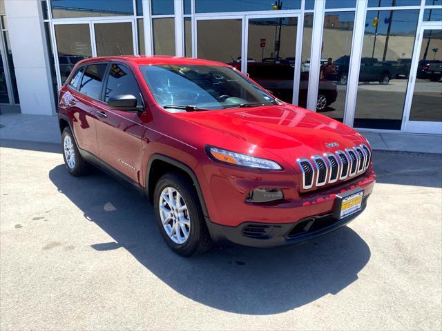 used 2017 Jeep Cherokee car, priced at $14,999