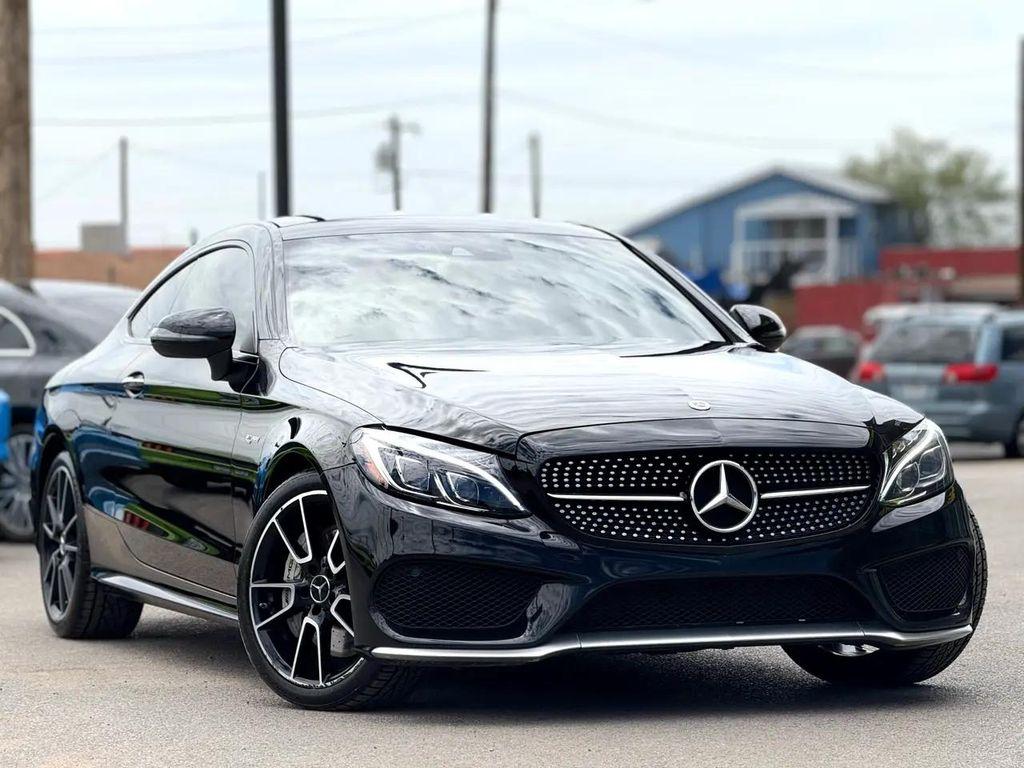 used 2018 Mercedes-Benz AMG C 43 car, priced at $27,495