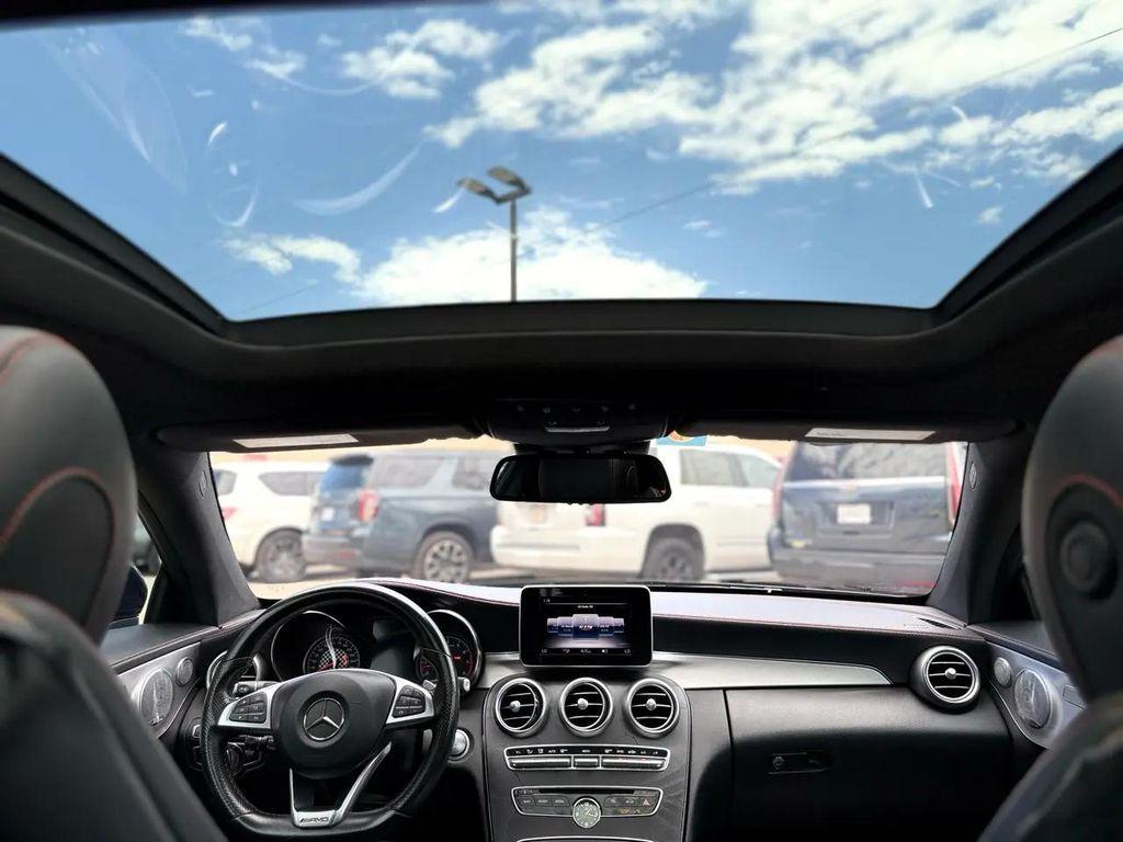 used 2018 Mercedes-Benz AMG C 43 car, priced at $27,495