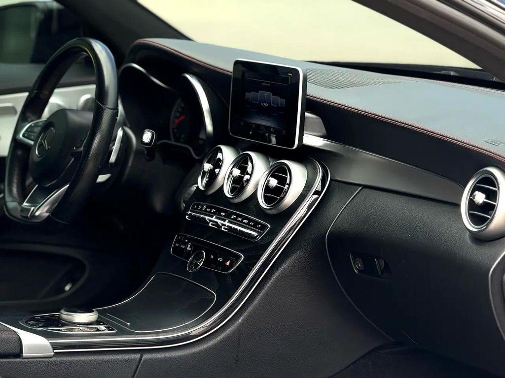 used 2018 Mercedes-Benz AMG C 43 car, priced at $27,495
