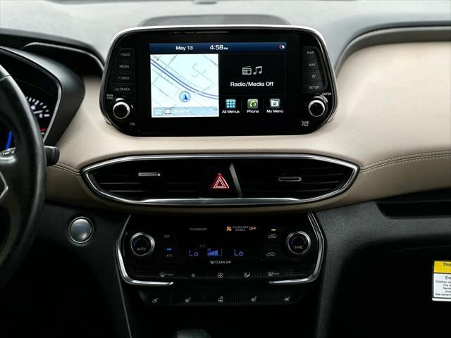 used 2020 Hyundai Santa Fe car, priced at $22,495