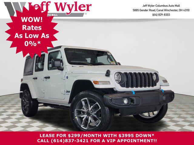 new 2024 Jeep Wrangler 4xe car, priced at $41,754