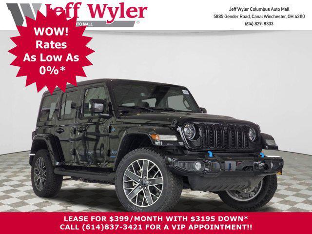 new 2024 Jeep Wrangler 4xe car, priced at $55,751