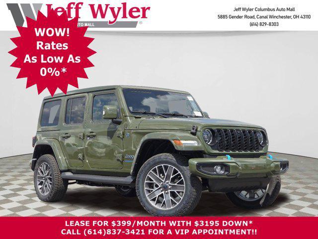 new 2024 Jeep Wrangler 4xe car, priced at $55,751