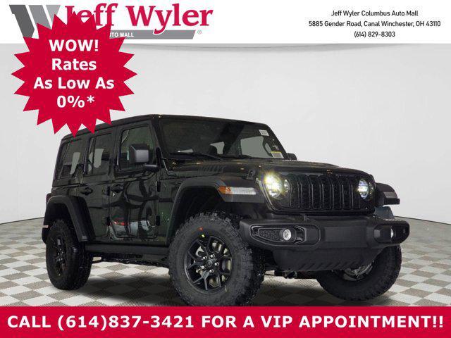 new 2025 Jeep Wrangler car, priced at $49,263