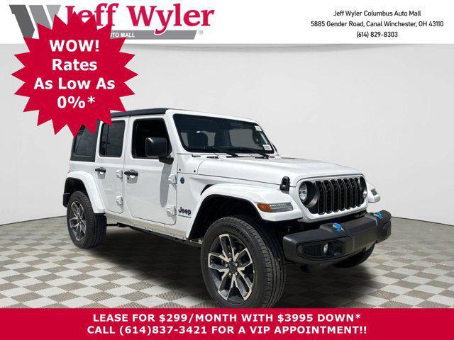 new 2024 Jeep Wrangler 4xe car, priced at $41,754