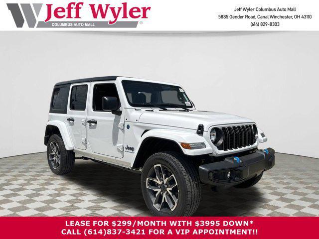 new 2024 Jeep Wrangler 4xe car, priced at $45,004