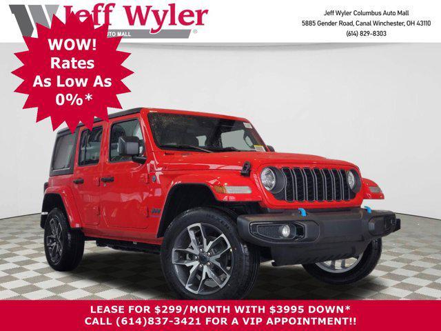 new 2024 Jeep Wrangler 4xe car, priced at $42,290