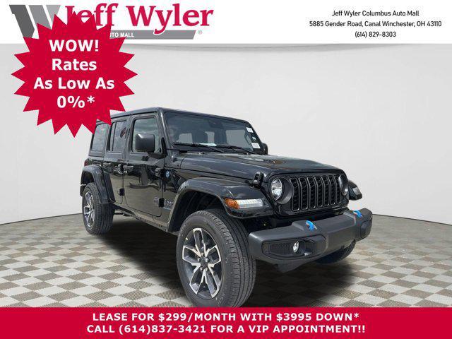 new 2024 Jeep Wrangler 4xe car, priced at $42,290