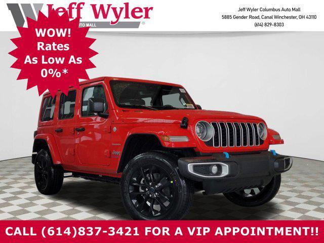 new 2024 Jeep Wrangler 4xe car, priced at $50,497