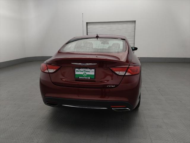 used 2016 Chrysler 200 car, priced at $19,095