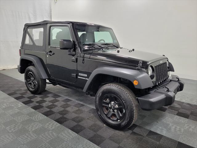 used 2017 Jeep Wrangler car, priced at $22,495