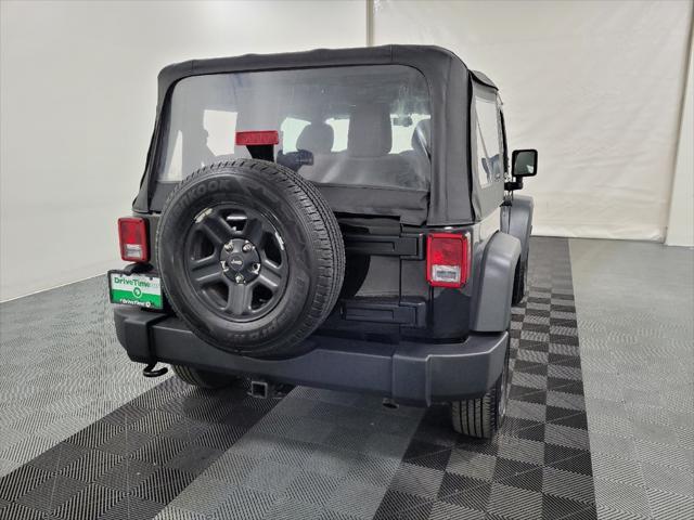 used 2017 Jeep Wrangler car, priced at $22,495