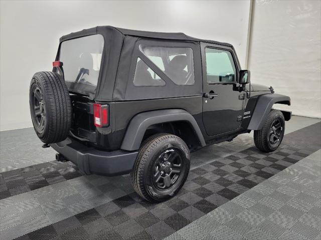 used 2017 Jeep Wrangler car, priced at $22,495