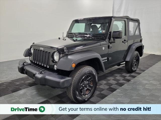 used 2017 Jeep Wrangler car, priced at $18,995