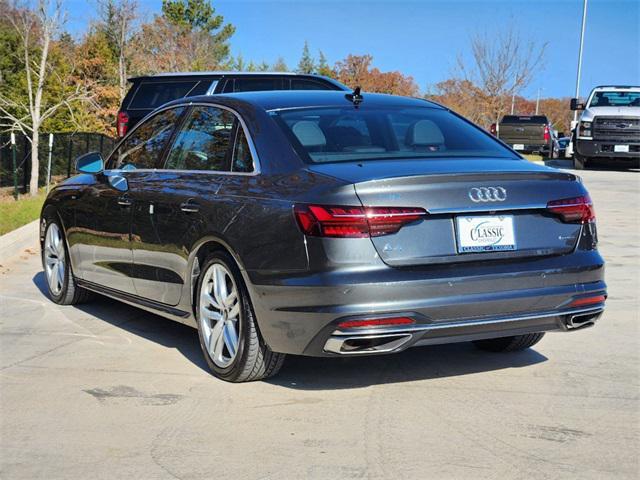 used 2024 Audi A4 car, priced at $35,703