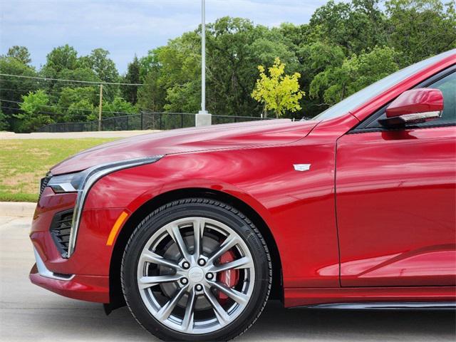 new 2025 Cadillac CT4 car, priced at $47,815