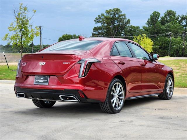 new 2025 Cadillac CT4 car, priced at $47,815