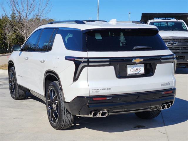 new 2025 Chevrolet Traverse car, priced at $55,990