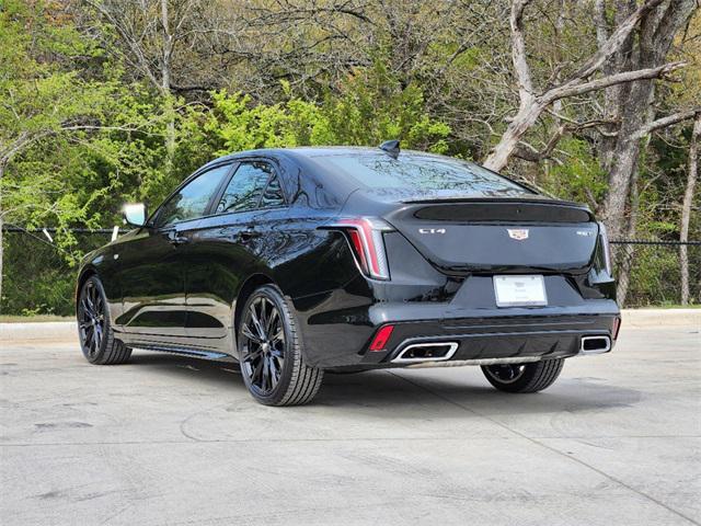new 2024 Cadillac CT4 car, priced at $49,435