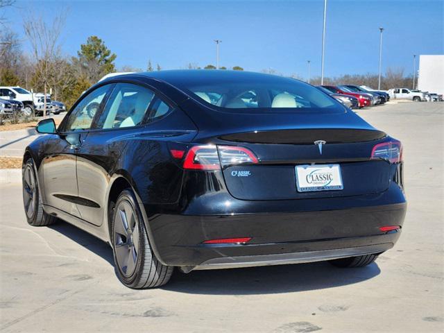 used 2023 Tesla Model 3 car, priced at $27,309