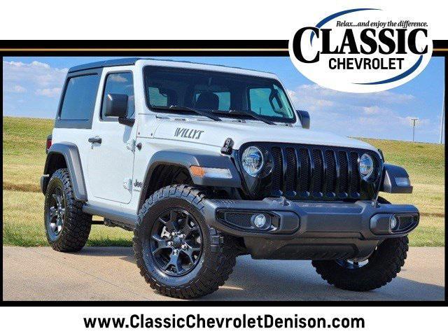 used 2023 Jeep Wrangler car, priced at $33,500