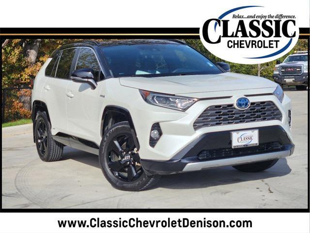 used 2020 Toyota RAV4 Hybrid car, priced at $31,937