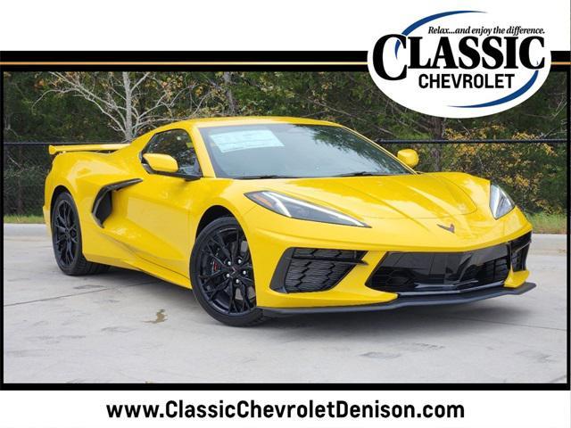 new 2025 Chevrolet Corvette car, priced at $85,825