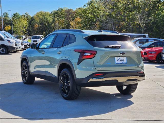 new 2025 Chevrolet Trax car, priced at $26,440