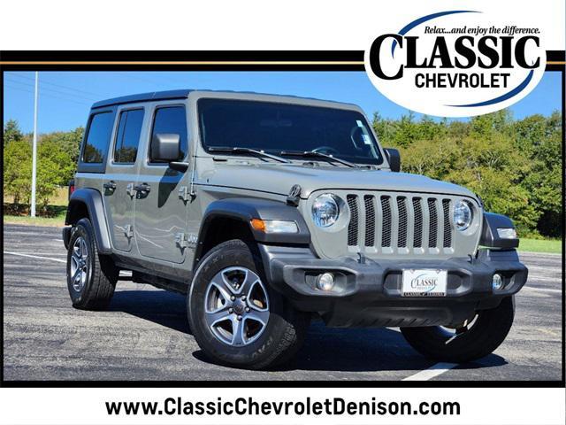 used 2020 Jeep Wrangler Unlimited car, priced at $26,725