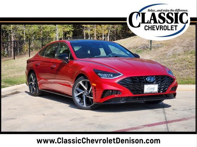 used 2021 Hyundai Sonata car, priced at $22,597