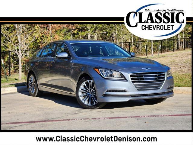 used 2017 Genesis G80 car, priced at $15,397