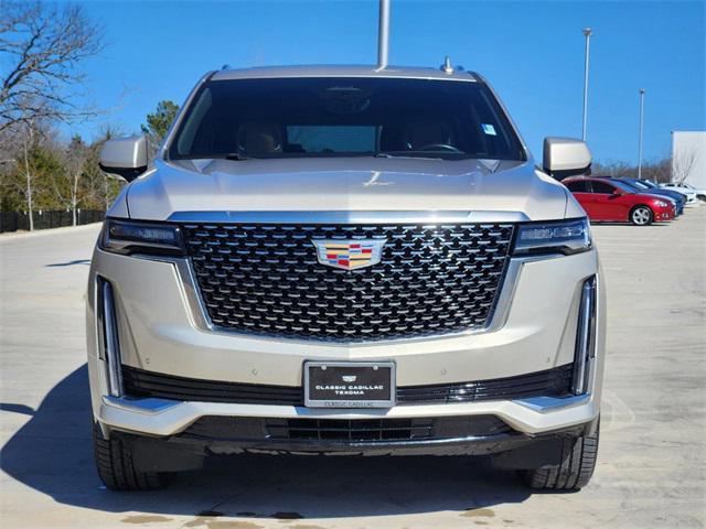 used 2023 Cadillac Escalade ESV car, priced at $73,890